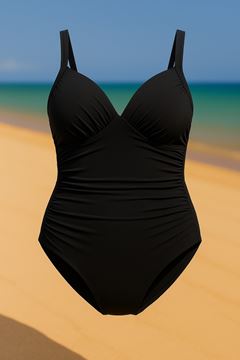 Picture of SWIM SUIT RIBBED WITH TUMMY CONTROL